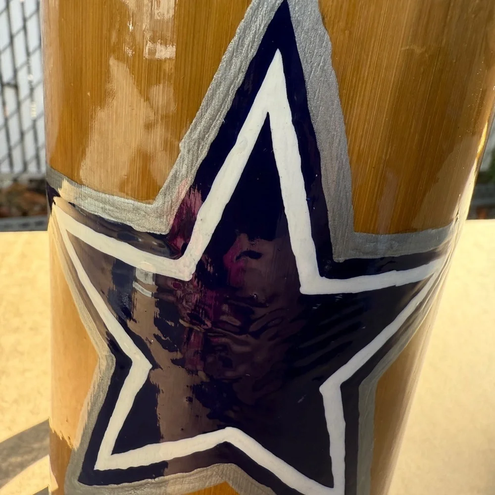 Dallas Cowboys NFL Themed Wooden Mug